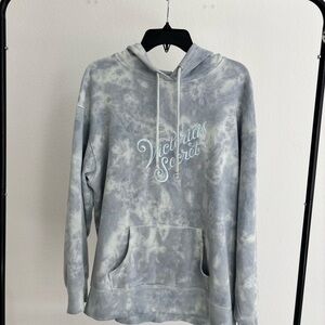 Victoria's Secret Blue Tie-Dye  Hoodie